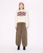 'KENZO VERDY MARKET' embroidered jumper in wool and cotton