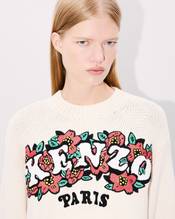 'KENZO VERDY MARKET' embroidered jumper in wool and cotton