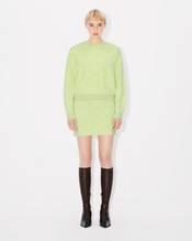 Hana Dots' embroidered jumper in mixed cotton wool