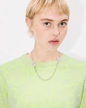 Hana Dots' embroidered jumper in mixed cotton wool