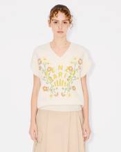 'KENZO Jungle Flower' embroidered wool vest