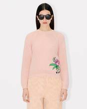 'KENZO Peonies' embroidered jumper