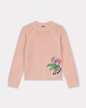 'KENZO Peonies' embroidered jumper