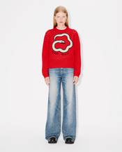 'Lunar New Year' embroidered jumper in cotton
