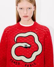 'Lunar New Year' embroidered jumper in cotton
