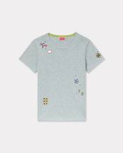 Embroidered top in cotton