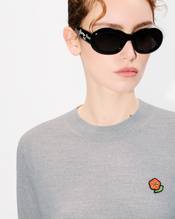 'KENZO Pop' embroidered jumper in merino wool