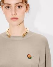 'KENZO Pop' embroidered jumper in merino wool