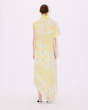 'KENZO Peonies' fringed long dress