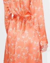 'KENZO Jungle Flower' midi shirt dress in silk