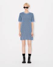 'KENZO Weave' embroidered dress