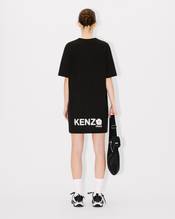 'Boke Flower 2.0' embroidered oversized T-shirt dress in cotton