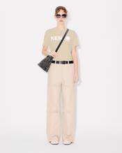 'KENZOAMA' bucket bag in canvas and fishnet