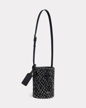 'KENZOAMA' bucket bag in canvas and fishnet