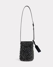 'KENZOAMA' bucket bag in canvas and fishnet