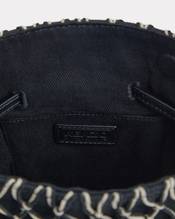 'KENZOAMA' bucket bag in canvas and fishnet