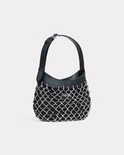 'KENZOAMA' shoulder bag in canvas and fishnet