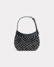 'KENZOAMA' shoulder bag in canvas and fishnet