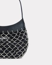 'KENZOAMA' shoulder bag in canvas and fishnet