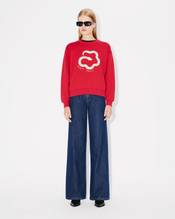'Lunar New Year' embroidered sweatshirt in cotton