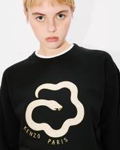 'Lunar New Year' embroidered sweatshirt in cotton
