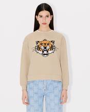 'KENZO Happy Tiger' embroidered sweatshirt in cotton