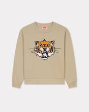 'KENZO Happy Tiger' embroidered sweatshirt in cotton
