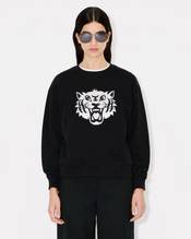 'KENZO Happy Tiger' embroidered sweatshirt in cotton