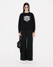 'KENZO Happy Tiger' embroidered sweatshirt in cotton
