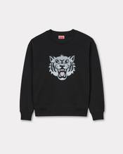 'KENZO Happy Tiger' embroidered sweatshirt in cotton