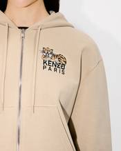 'KENZO Happy Tiger' zipped hoodie in cotton
