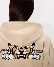'KENZO Happy Tiger' zipped hoodie in cotton