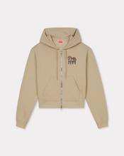 'KENZO Happy Tiger' zipped hoodie in cotton