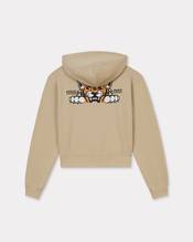 'KENZO Happy Tiger' zipped hoodie in cotton