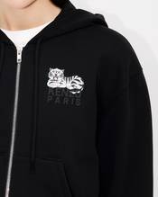 'KENZO Happy Tiger' zipped hoodie in cotton