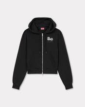 'KENZO Happy Tiger' zipped hoodie in cotton