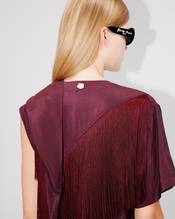 Fringed top