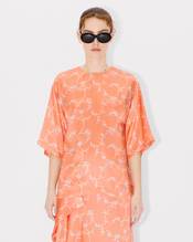 'KENZO Jungle Flower' top in silk