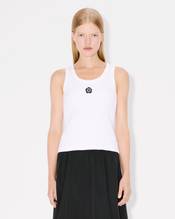 'Boke Flower 2.0' rib tank top