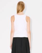 'Boke Flower 2.0' rib tank top