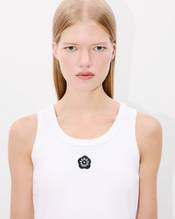 'Boke Flower 2.0' rib tank top