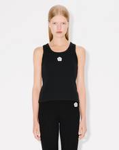 'Boke Flower 2.0' rib tank top