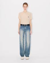 'Boke Flower' embroidered loose T-shirt in cotton