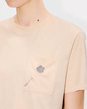 'Boke Flower' embroidered loose T-shirt in cotton
