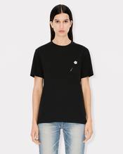 'Boke Flower' embroidered loose T-shirt in cotton