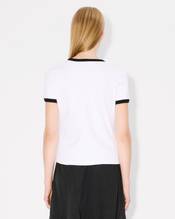 'Boke Flower 2.0' embroidered rib T-shirt