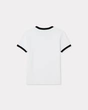 'Boke Flower 2.0' embroidered rib T-shirt