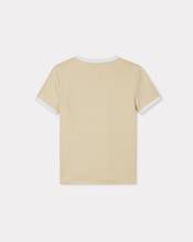 'Boke Flower 2.0' embroidered rib T-shirt