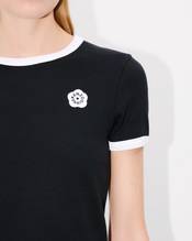 'Boke Flower 2.0' embroidered rib T-shirt