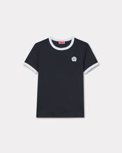 'Boke Flower 2.0' embroidered rib T-shirt